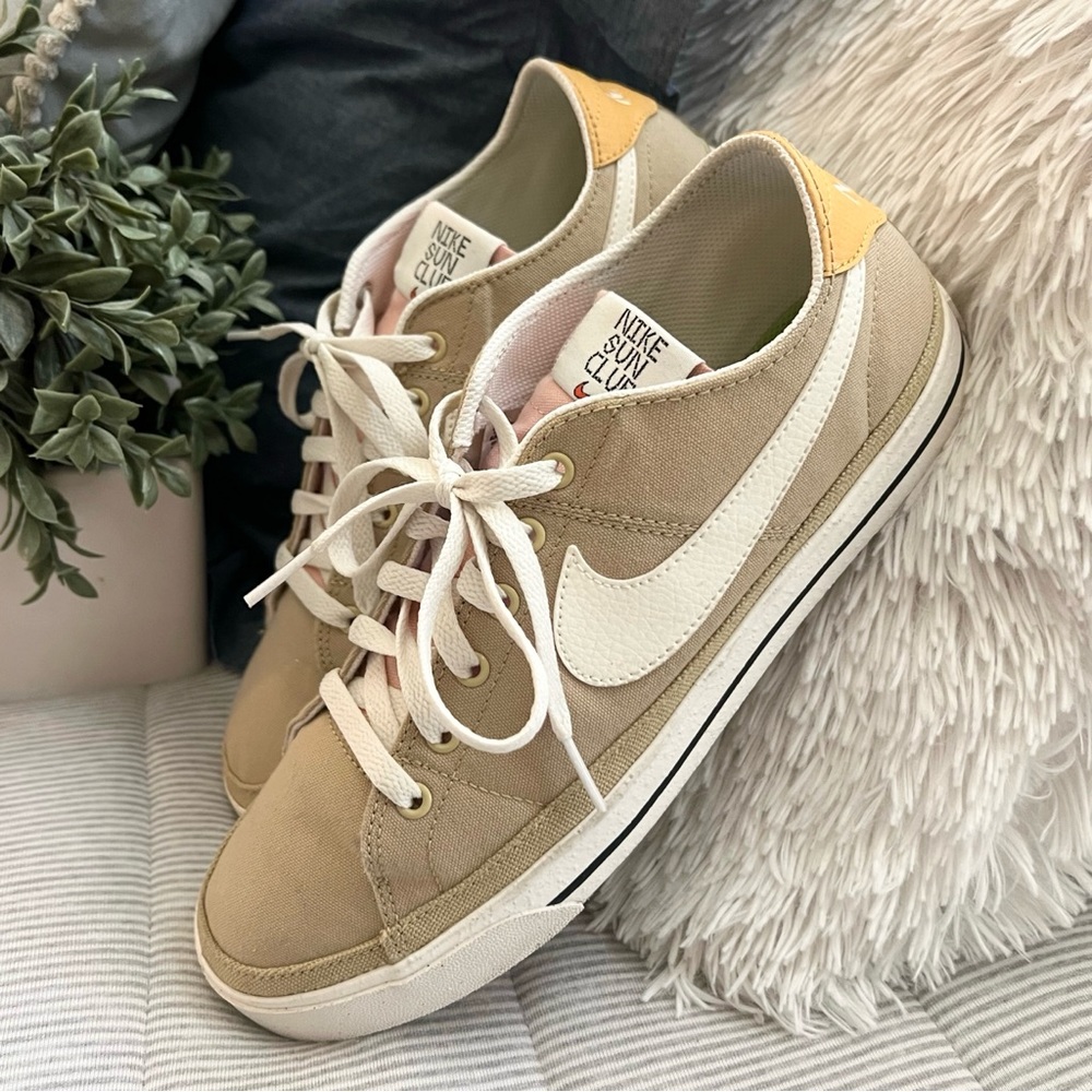 Nike Court Legacy Canvas Next Nature 'Wheat Grass Sail 'Brown